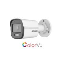 HIKVISION DS-2CD1027G0-LUF 2MP 4.0mm Lens 30Mt. IR ColorVu H.265+ Mikrofonlu IP Bullet Kamera